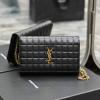 YSL743364YBK-025　イヴサンローラン Saint laurent YSL 2023年最新入荷 カサンドラ マテラッセ カレ チェーンウォレット 斜め掛け ショルダーバッグ クロスボディバッグ