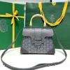 GY8005HS-BX　ゴヤール GOYARD 2019年新色入荷 サイゴン トートバッグ ウッドハンドルバッグ 2way ショルダーバッグ コーティングキャンバス レザー 