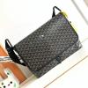GY8130BK-BX　ゴヤール GOYARD 2023年最新入荷 カペシアン バッグMM フラップバッグ 斜め掛け ショルダーバッグ クロスボディバッグ