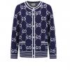 MYGG23005-MS　グッチ GUCCI 2023年秋冬最新入荷 カーディガン ロングスリーブ セーター ボタン クロージャー ウールニット Vネック ボタン開閉式 カジュアル トップスコート