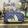 M82831-057　ルイヴィトン LOUISVUITTON 2023年最新入荷 ドップ キット 手持ちかばん 洗面具収納 ポーチ ダブルファスナー開閉式 旅行かばん