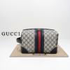 GG739391BBK-057　グッチ GUCCI 2023年最新入荷 savoy コスメティックケース 手持ちかばん 洗面具収納 ポーチ ファスナー開閉式 旅行かばん