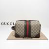 GG739391BKF-057　グッチ GUCCI 2023年最新入荷 savoy コスメティックケース 手持ちかばん 洗面具収納 ポーチ ファスナー開閉式 旅行かばん