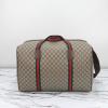 GG760152BKF-057　グッチ GUCCI 2023年最新入荷 ウェブ ストライプ付き マキシ ダッフルバッグ トートバッグ ハンドバッグ 旅行かばん トラベルバッグ