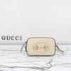 GG760196PBS-057　グッチ GUCCI 2023年最新入荷 ホースビット 1955 スモールバッグ 斜め掛け ショルダーバッグ クロスボディバッグ スクエアバッグ