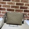 GG761747PHS-057　グッチ GUCCI 2023年最新入荷 ジャンボGG スモール メッセンジャーバッグ 斜め掛け ショルダーバッグ クロスボディバッグ