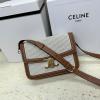 CE187366BTBS-99　セリーヌ CELINE 2023年最新入荷 ブザス 16 セーズ サテンド 斜め掛け ショルダーバッグ クロスボディバッグ レディースかばん