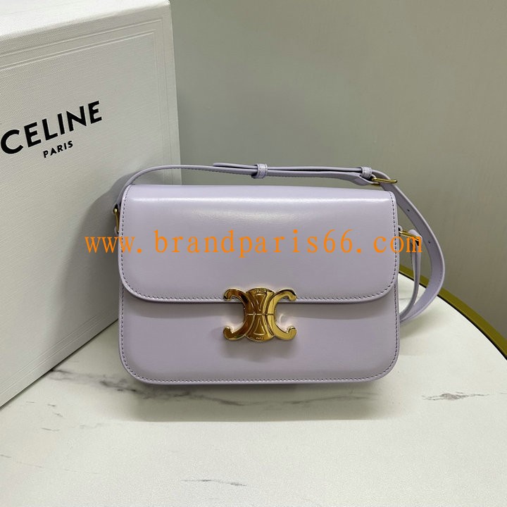 CE187363PXZ-063　セリーヌ CELINE 2023年最新入荷 クラシック クラシック トリオンフバッグ 斜め掛け ショルダーバッグ クロスボディバッグ レディースかばん