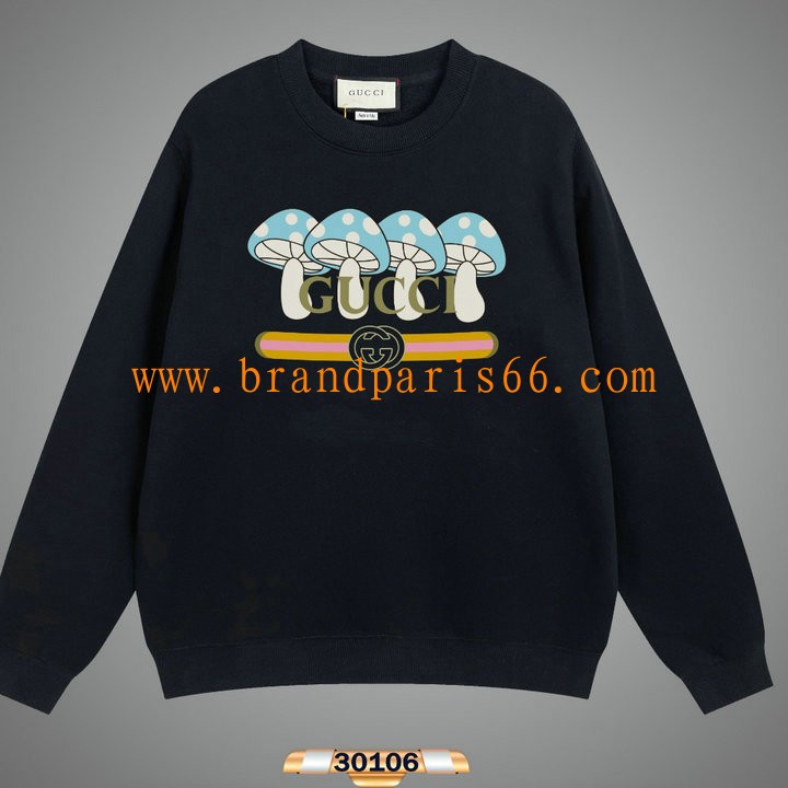 WYGG23013-MS　グッチ GUCCI 2023年秋冬最新入荷 スウェットシャツ ロングスリーブ トップス 長袖 クルーネック カジュアル 男女兼用