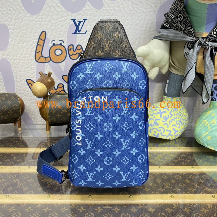 M23782-057　ルイヴィトン LOUISVUITTON 2023年最新入荷 アヴェニュー スリングバッグ ウェストバッグ ベルトバッグ チェストバッグ モノグラムキャンパス