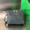 BOV730027SH-aj　ボッテガヴェネタ BOTTEGAVENETA 2023年最新入荷 カセット カメラバッグ 斜め掛け ショルダーバッグ スクエアバッグ スモールクロスボディバッグ