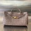 BOV754990KF-aj　ボッテガヴェネタ BOTTEGAVENETA 2023年最新入荷 スモール イーストウエスト アンディアーモ トップハンドルバッグ トートバッグ ハンドバッグ レディースかばん