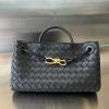 BOV754990BK-aj　ボッテガヴェネタ BOTTEGAVENETA 2023年最新入荷 スモール イーストウエスト アンディアーモ トップハンドルバッグ トートバッグ ハンドバッグ レディースかばん