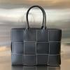 BOV756682BK-aj　ボッテガヴェネタ BOTTEGAVENETA 2023年最新入荷 ミディアム アルコ トートバッグ ハンドバッグ ウィメンズバッグ