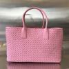 BOV608811BYF-aj　ボッテガヴェネタ BOTTEGAVENETA 2023年最新入荷 ラージ カバ トートバッグ トップハンドルバッグ ハンドバッグ レディースかばん イントレチャートレザー