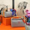 HE6627HBHC-063　エルメス HERMES 2023最新入荷 Trousse Bride-A-Brace ハンドバッグ お弁当袋 クーラーバッグ ボストンバッグ トートバッグ