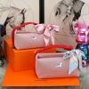 HE6627MPFR-063　エルメス HERMES 2023最新入荷 Trousse Bride-A-Brace ハンドバッグ お弁当袋 クーラーバッグ ボストンバッグ トートバッグ