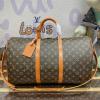 M46770-057　ルイヴィトン LOUISVUITTON 2023年最新入荷 キーポル バンドリエール 50 トートバッグ 旅行かばん トラベルバッグボストンバッグ ショルダーバッグ