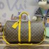 M46771-057　ルイヴィトン LOUISVUITTON 2023年最新入荷 キーポル バンドリエール 50 トートバッグ 旅行かばん トラベルバッグボストンバッグ ショルダーバッグ