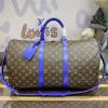 M46772-057　ルイヴィトン LOUISVUITTON 2023年最新入荷 キーポル バンドリエール 50 トートバッグ 旅行かばん トラベルバッグボストンバッグ ショルダーバッグ