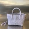 BOV709464QZ-aj　ボッテガヴェネタ BOTTEGAVENETA 2023年最新入荷 ミニ カバ トートバッグ トップハンドルバッグ ハンドバッグ 2way 斜め掛け ショルダーバッグ