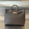 BOV766016SK-aj　ボッテガヴェネタ BOTTEGAVENETA 2023年最新入荷 ミディアム アンディアーモ トップハンドルバッグ トートバッグ ハンドバッグ