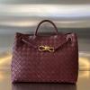 BOV766016JH-aj　ボッテガヴェネタ BOTTEGAVENETA 2023年最新入荷 ミディアム アンディアーモ トップハンドルバッグ トートバッグ ハンドバッグ