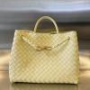 BOV766016QY-aj　ボッテガヴェネタ BOTTEGAVENETA 2023年最新入荷 ミディアム アンディアーモ トップハンドルバッグ トートバッグ ハンドバッグ