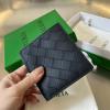 BOV749400PKY-aj　ボッテガヴェネタ BOTTEGAVENETA 2023年最新入荷 イントレチャート スリム 二つ折りウォレット 短財布 ショートウォレット カード入れ 札入れ