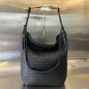 BOV765391QBK-aj　ボッテガヴェネタ BOTTEGAVENETA 2023年最新入荷 サーディン ホーボーバッグ トートバッグ ハンドバッグ ショルダーバッグ ウィメンズバッグ