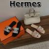 HEJ23009P-26　エルメス HERMES 2023年秋冬最新入荷 フラットミュール レディースサンダル スリッパ ケリーバックル