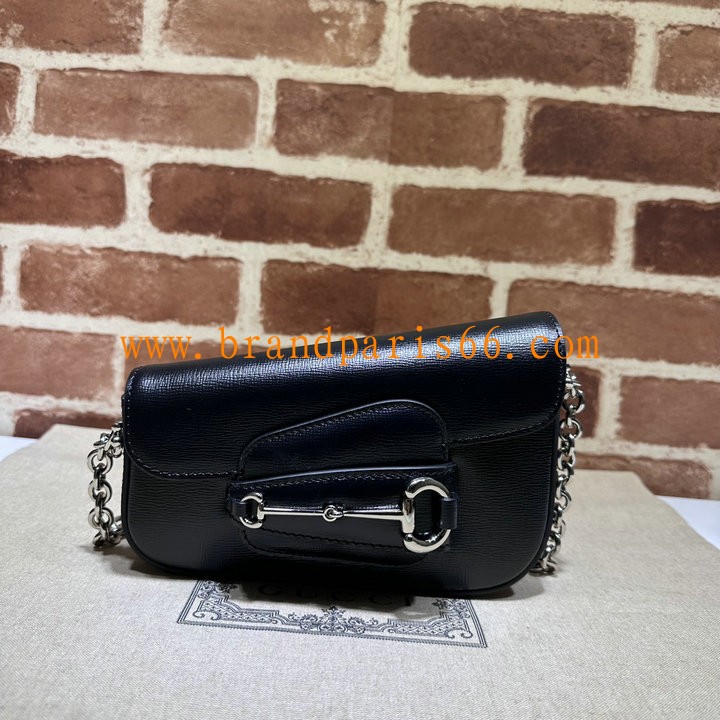 GG774209PBK-057　グッチ GUCCI 2023年最新入荷 ホースビット 1955 スモール ショルダーバッグ ミニ チェーンポーチ レディースかばん ホーボーバッグ