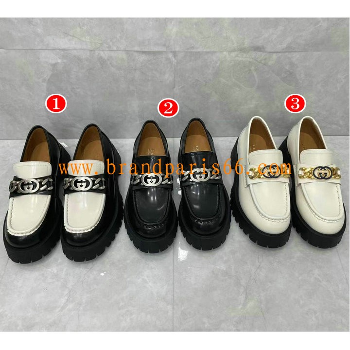 GGJ23050-26　グッチ GUCCI 2023年秋冬最新入荷 ローファーシューズ フラットシューズ フラットパンプス レディースシューズ カジュアルシューズ 靴
