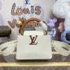 M59253-057　ルイヴィトン LOUISVUITTON 2023年最新入荷 カプシーヌ MINI トップハンドルバッグ トートバッグ 2way ショルダーバッグ クロスボディ レディースかばん