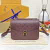 M46613-057　ルイヴィトン LOUISVUITTON 2023年最新入荷 ポシェット メティス MM トップハンドルバッグ トートバッグ 2way ショルダーバッグ モノグラム アンプラント レザー 