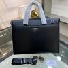 PD1161BK-GH　プラダ PRADA 2023年最新入荷 ブリーフケース トートバッグ ハンドバッグ 2way ショルダーバグ メンズかばん ビジネスバッグ