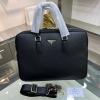 PD66178BK-GH　プラダ PRADA 2023年最新入荷 ブリーフケース トートバッグ ハンドバッグ 2way ショルダーバグ メンズかばん ビジネスバッグ