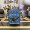 M82948-057　ルイヴィトン LOUISVUITTON 2023年最新入荷 LV リミックス ポシェット フェアファックス 斜め掛け ショルダーバッグ クロスボディバッグ