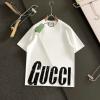 TDGG24003-JS　グッチ GUCCI 2024年春夏最新入荷 Tシャツ 半袖 ショートスリーブ スウェットシャツ 短袖 クルーネック トップス レジャーシャツ