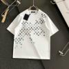 TDLV24002-JS　ルイヴィトン LOUISVUITTON 2024年春夏最新入荷 Tシャツ 半袖 ショートスリーブ スウェットシャツ 短袖 クルーネック トップス レジャーシャツ