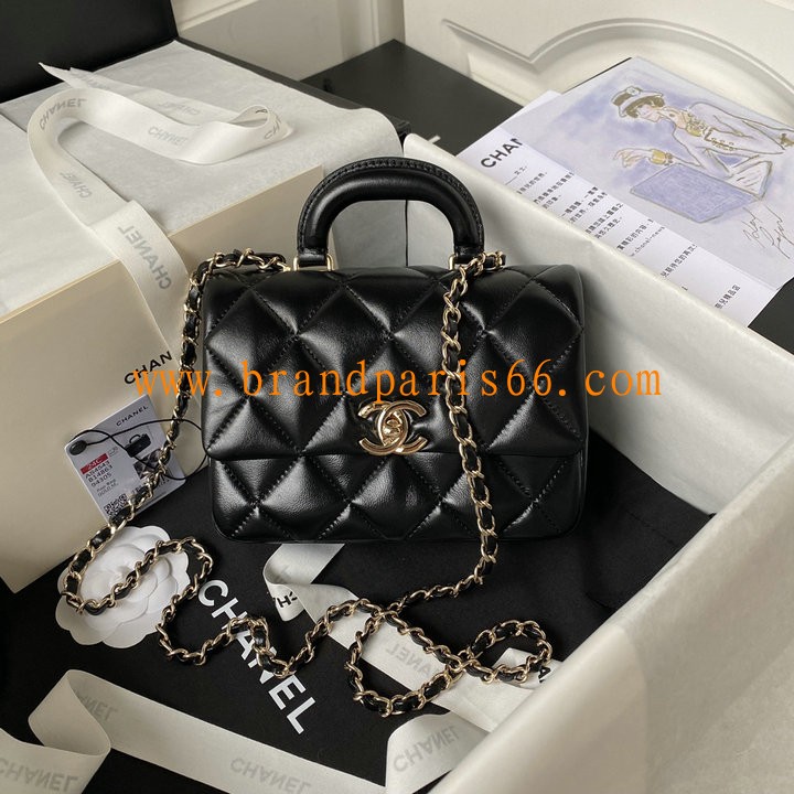 CH4543BK-CC　シャネル CHANEL 2023年最新入荷 トップハンドルバッグ トートバッグ 2way ショルダーバッグ クロスボディバッグ レディースかばん