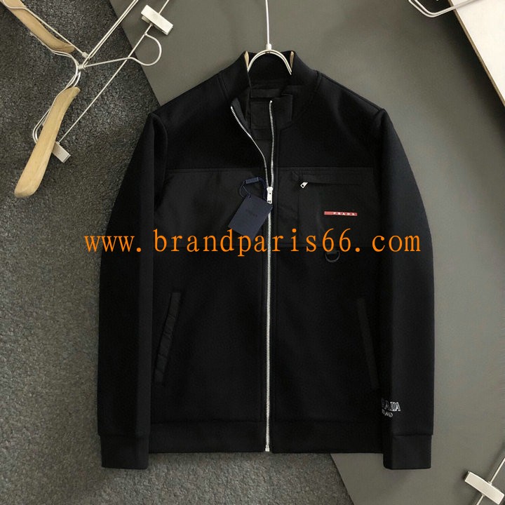 WTPD24003-JS　プラダ PRADA 2024年春夏最新入荷 ロングスリーブ ダウンジャケット コート ファスナー開閉式 トップスコート 長袖
