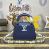 M23199M-057　ルイヴィトン LOUISVUITTON 2024年最新入荷 カプシーヌ MINI トップハンドルバッグ トートバッグ 2way ショルダーバッグ クロスボディ レディースかばん