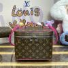 M42265F-057　ルイヴィトン LOUISVUITTON 2024年最新入荷 ニース BB ハンドバッグ バニティ 化粧箱 ショルダーバッグ モノグラムキャンパス