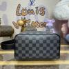 N83114-057　ルイヴィトン LOUISVUITTON 2024年最新入荷 ロッカー ドップ キット 手持ちかばん 洗面具収納 ポーチ 旅行かばん トラベルバッグ