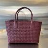 BOV608810JH-aj　ボッテガヴェネタ BOTTEGAVENETA 2024年最新入荷 スモール カバ トートバッグ トップハンドルバッグ ハンドバッグ レディースかばん イントレチャートレザー