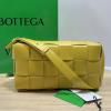 BOV709360PYL-aj　ボッテガヴェネタ BOTTEGAVENETA 2024年最新入荷 ブリック カセット ホーボーバッグ トートバッグ 2way ショルダーバッグ スクエアバッグ クロスボディバッグ