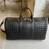 BOV650061QBK-aj　ボッテガヴェネタ BOTTEGAVENETA 2024年最新入荷 ラージ イントレチャート ダッフルバッグ トートバッグ トラベルバッグ 旅行かばん ショルダーバッグ