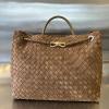 BOV743575RZS-aj　ボッテガヴェネタ BOTTEGAVENETA 2024年最新入荷 ラージ アンディアーモ トップハンドルバッグ トートバッグ ハンドバッグ