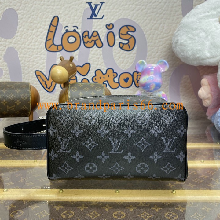 M83113-057　ルイヴィトン LOUISVUITTON 2024年最新入荷 ロッカー ドップ キット 手持ちかばん 洗面具収納 ポーチ 旅行かばん トラベルバッグ